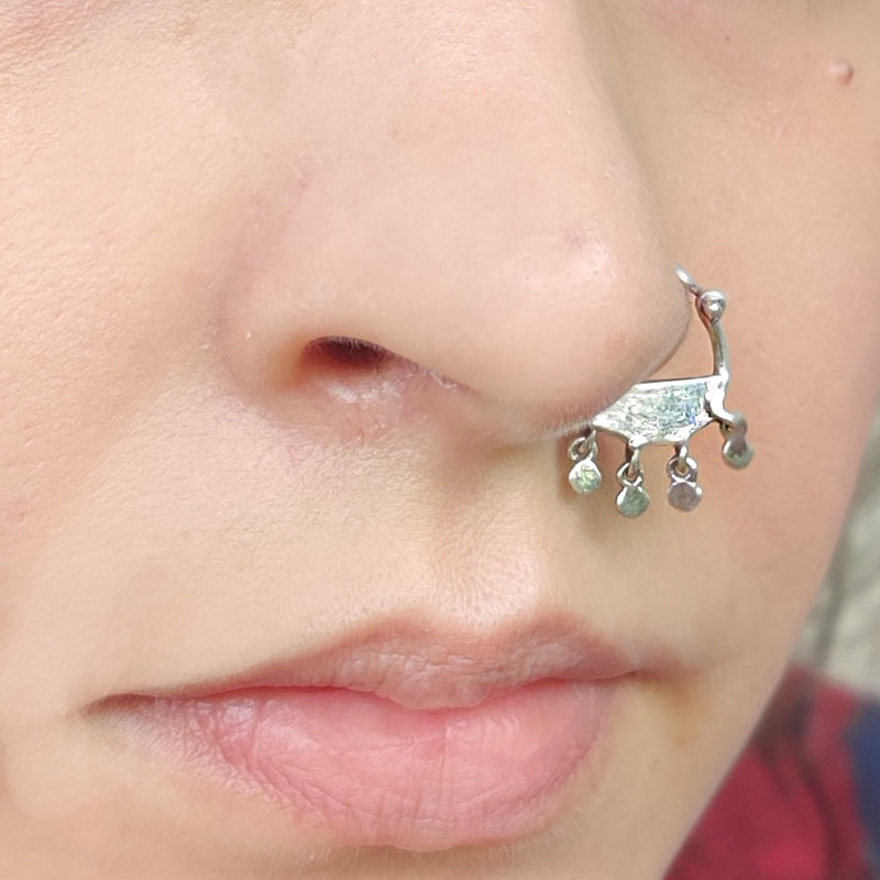 Surabhi nose ring (left right side) – Flying Fish Accessories