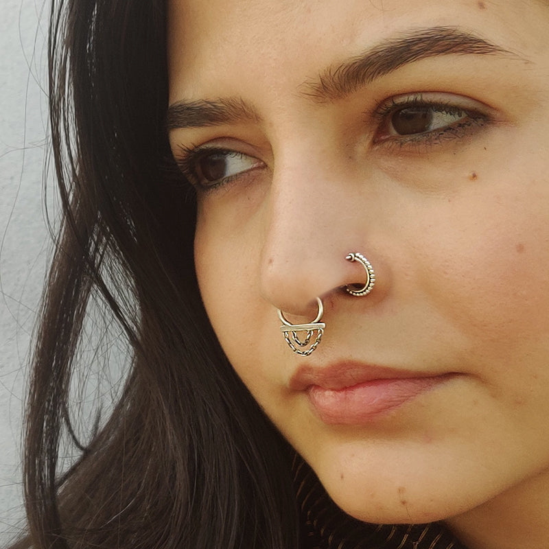 Small Oas nose ring (left right side) – Flying Fish Accessories