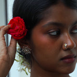 Wire flower studs