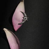 Moon star nose ring