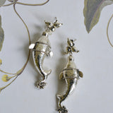 Jhasa fish earrings