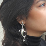Jhasa fish earrings