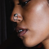 Lotus bud nose pin