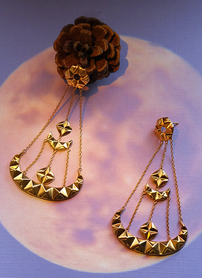 Jhoomar earrings Flying Fish Accessories