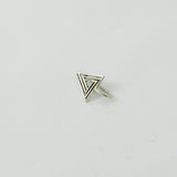 triangle nose pin