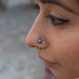 Barfi nose pin
