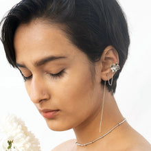 Kumud ear clip on a long chain
