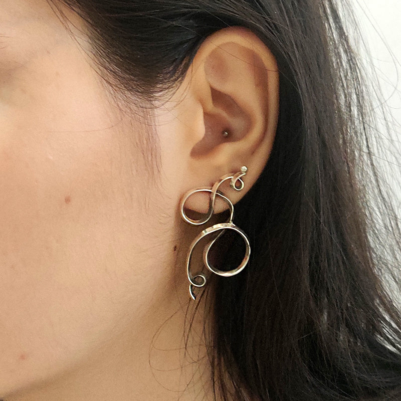 Doodle earrings