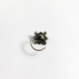Barfi nose pin