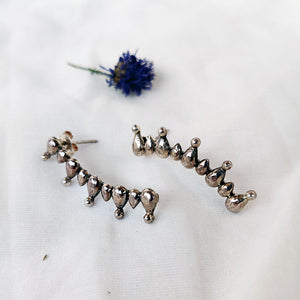 Caterpillar earrings