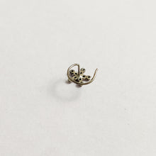 Phool moti nose pin