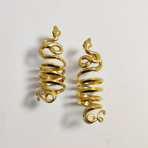 Coil earrings