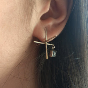 Criss discount cross earrings