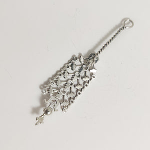 Lattice hair pin