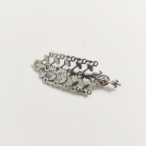 Lattice hair pin