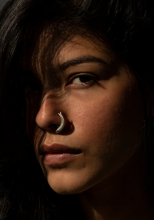 Machli nose ring (left side)