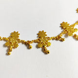 Mirage necklace with gold plating
