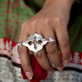 Paper fold ring