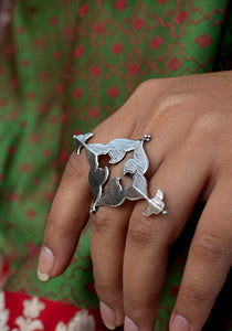 Paper fold ring