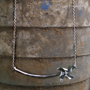 Pinwheel necklace