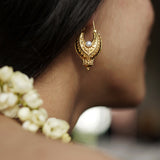 Sunburst earrings