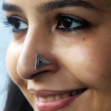 triangle nose pin