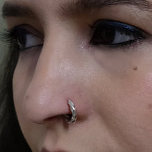 Twist nose ring (left + right side)